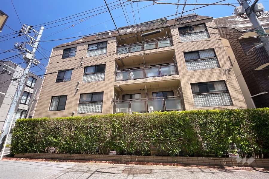 朝日プラザ大岡山の外観（南東側から）