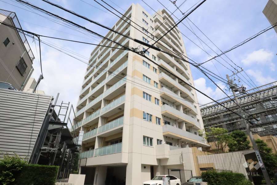 パークホームズ大岡山ラヴィアンコートの外観(南東側から)