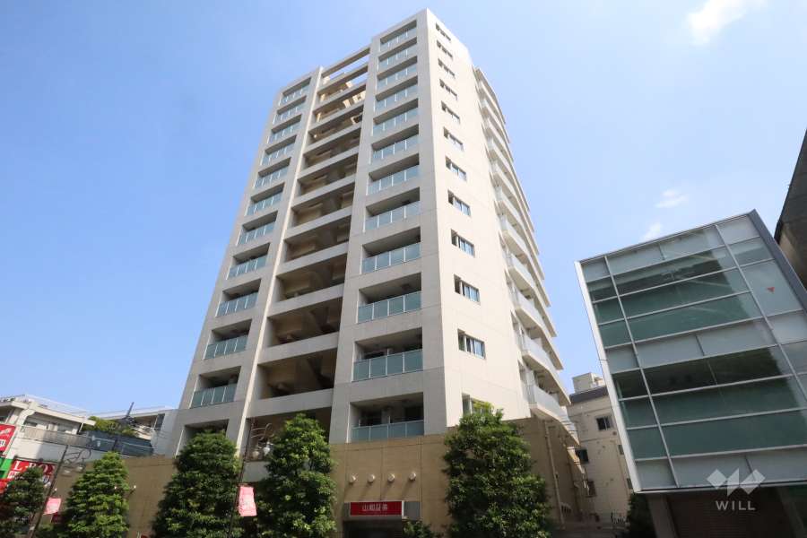 パークホームズ大岡山ラヴィアンコートの外観(北側から)　