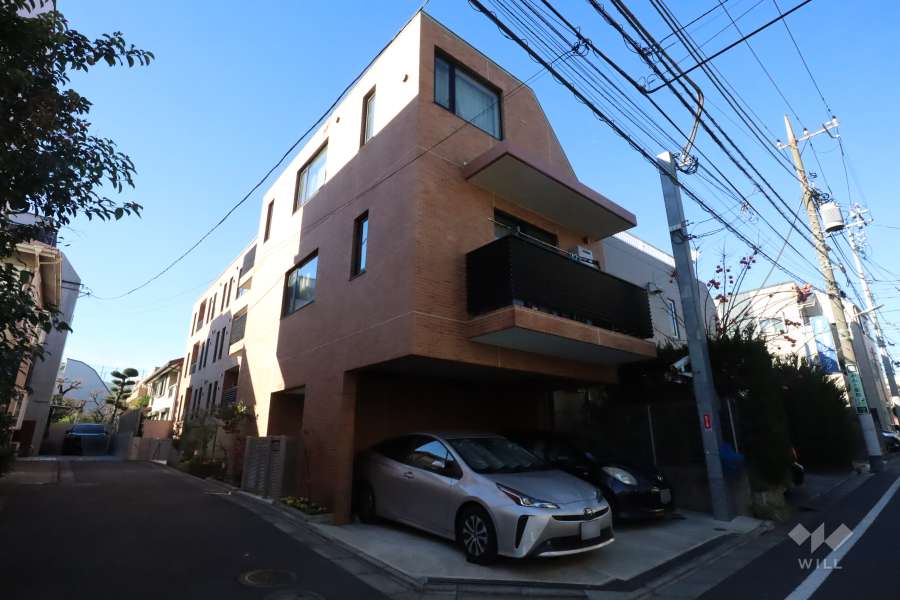 ペアシティ北千束の外観(南東側から)