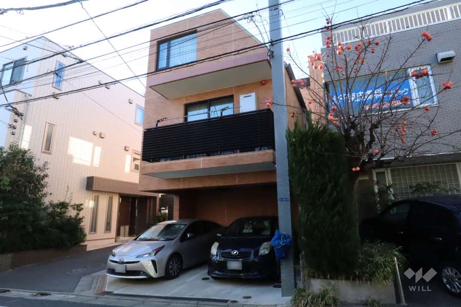 ペアシティ北千束の外観(北東側から)