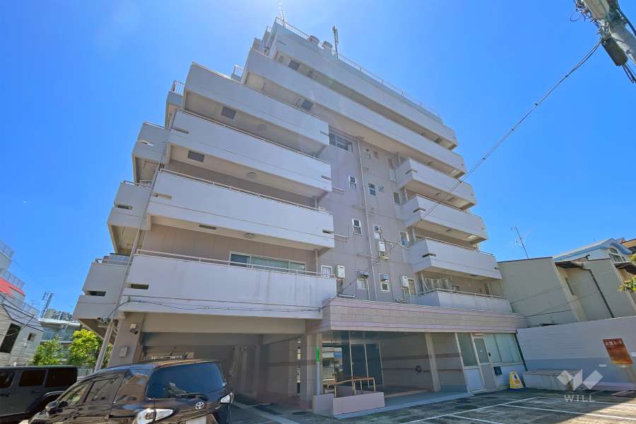 北千束スカイマンションの外観（北東側から）
