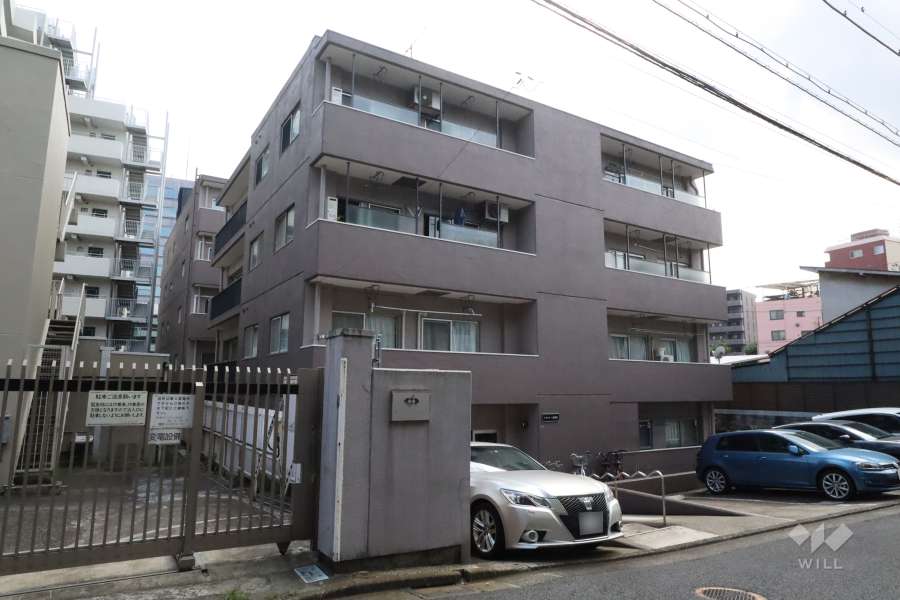 シャトレー北馬込の外観(北東側から)