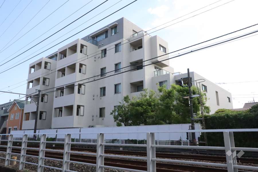 ディアステージ雪が谷大塚の外観(北東側から)　