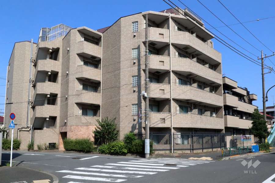 ステージグランデ田園調布の外観(北西側)