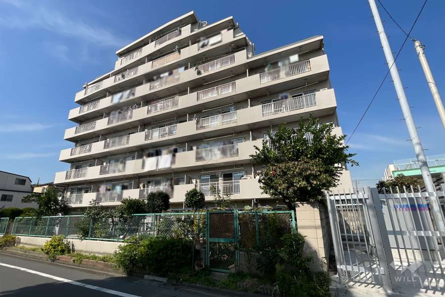 エンゼルハイム梅屋敷の外観(南東側から）