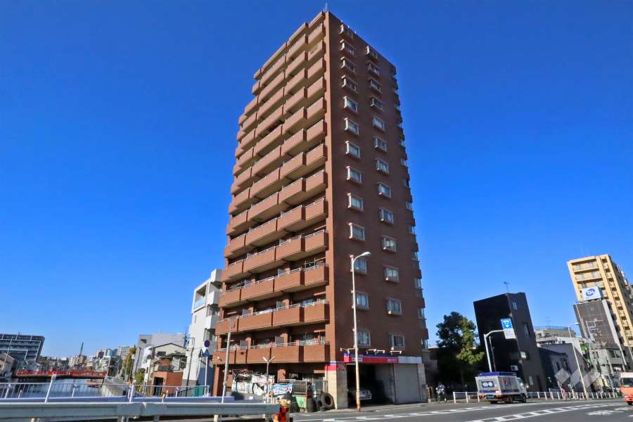 プライムタワー蒲田東の外観(南東側から)