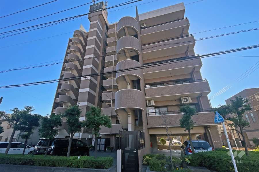 グランイーグル多摩川緑地5の外観（北側から