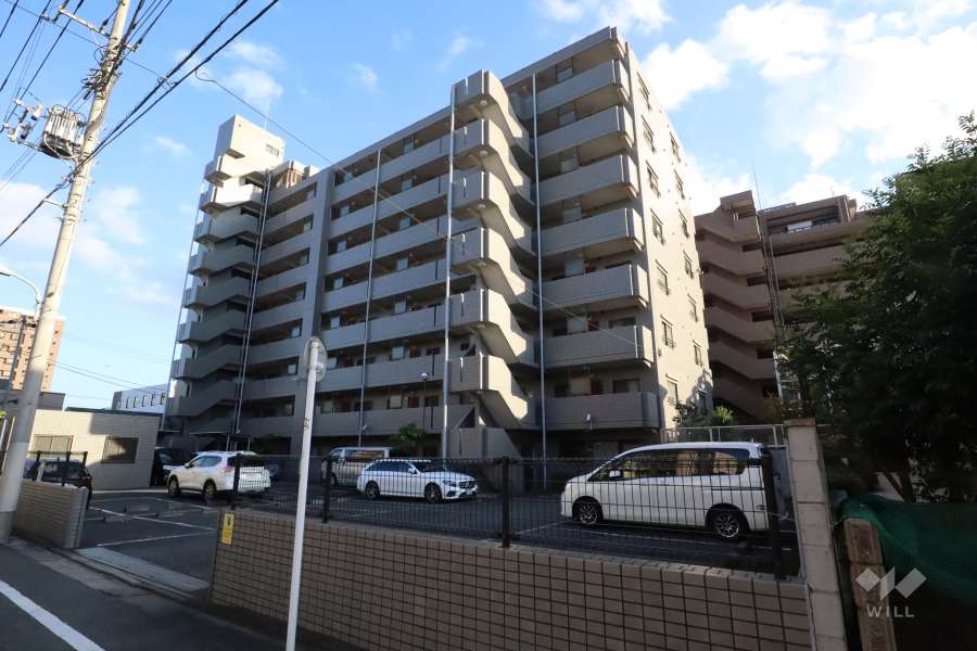 グローウィング城南の外観(北西側から)