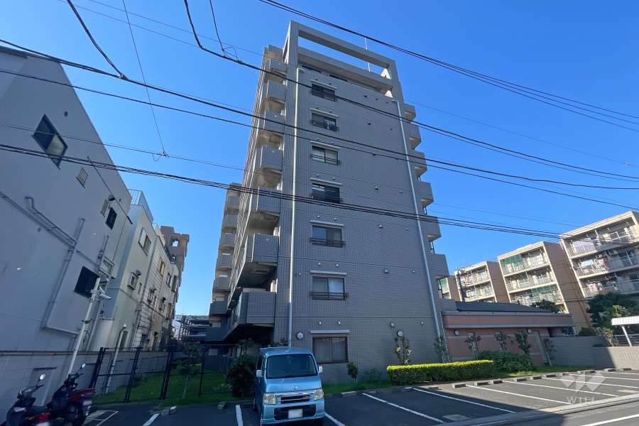 グローウィング城南の外観(南東側から)