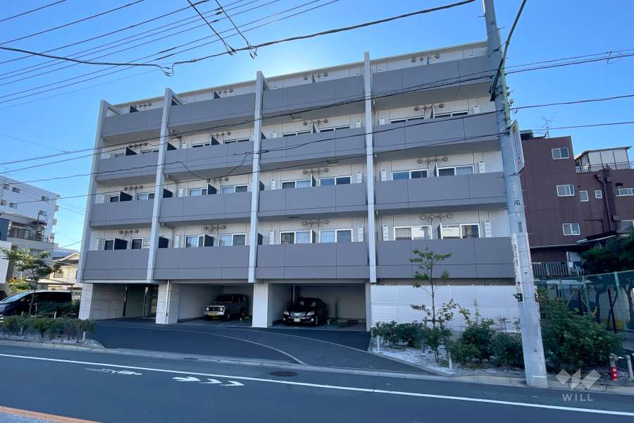 ジェノヴィア本羽田スカイガーデンの外観（北西側から）