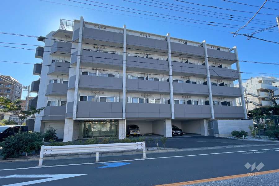 ジェノヴィア本羽田スカイガーデンの外観（北側から）