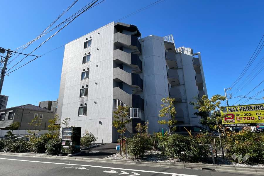 ジェノヴィア本羽田スカイガーデンの外観（北東側から）