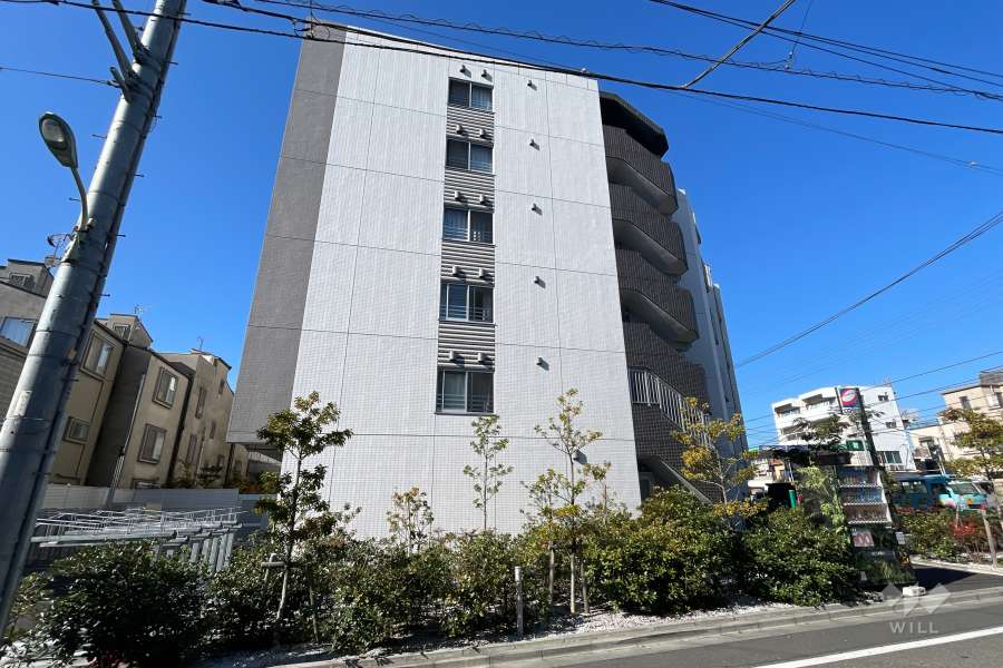 ジェノヴィア本羽田スカイガーデンの外観（東側から）