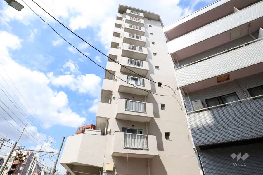 ニックハイム武蔵新田の外観(南東側から)