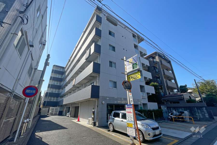 ヴォーガコルテ多摩川4の外観（北東側から）　