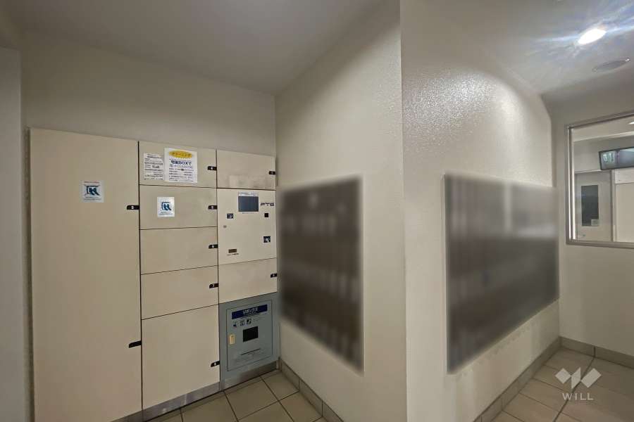 共用ポストと宅配ボックス