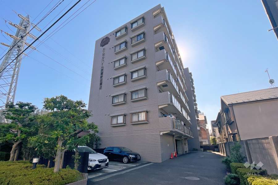 エンゼルハイム武蔵新田第2の外観（北西側から）