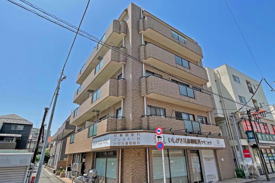 エスポワール矢口の外観（南東側から）