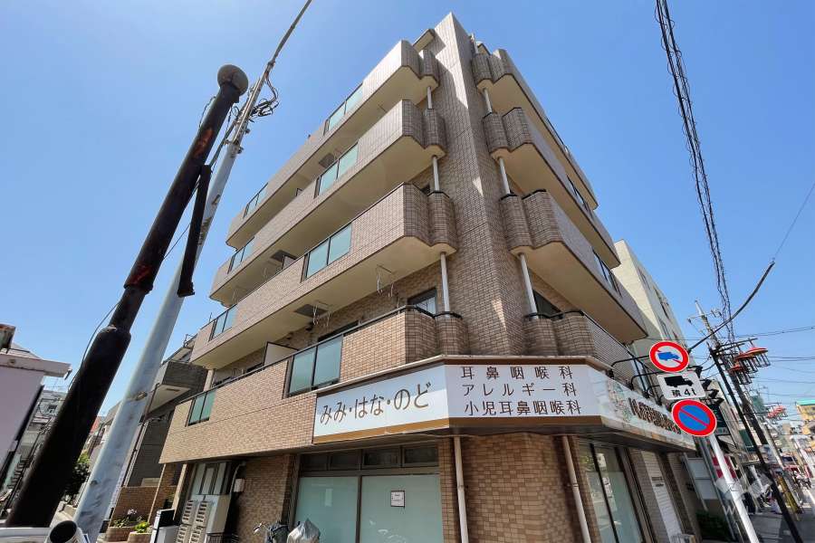 エスポワール矢口の外観（南東側から）