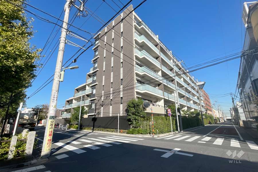 アールブラン武蔵新田の外観(南西側から)