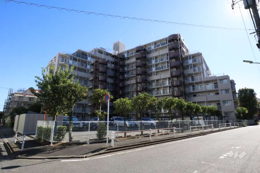 ファミリオン多摩川の外観(北西側から)