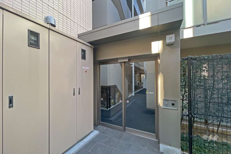 オートロック式の駐輪場