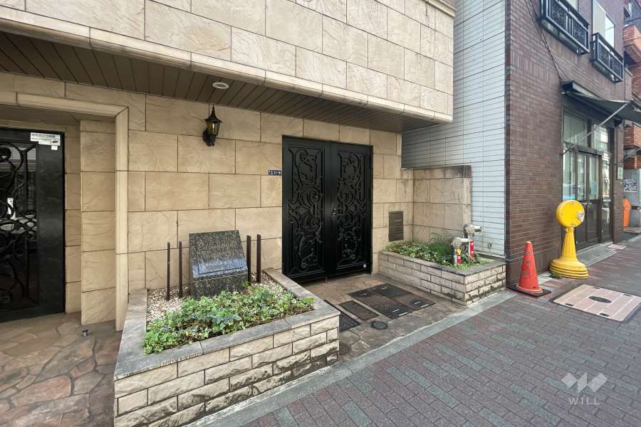 駐輪場の出入り口