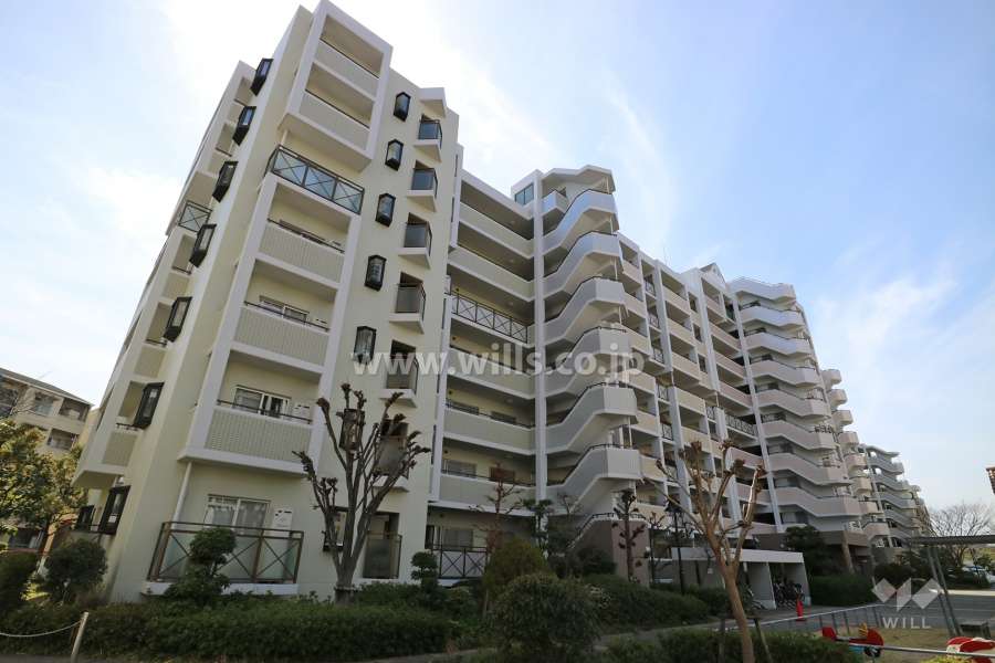 武庫川第2三番街1号棟の外観（北東側から）