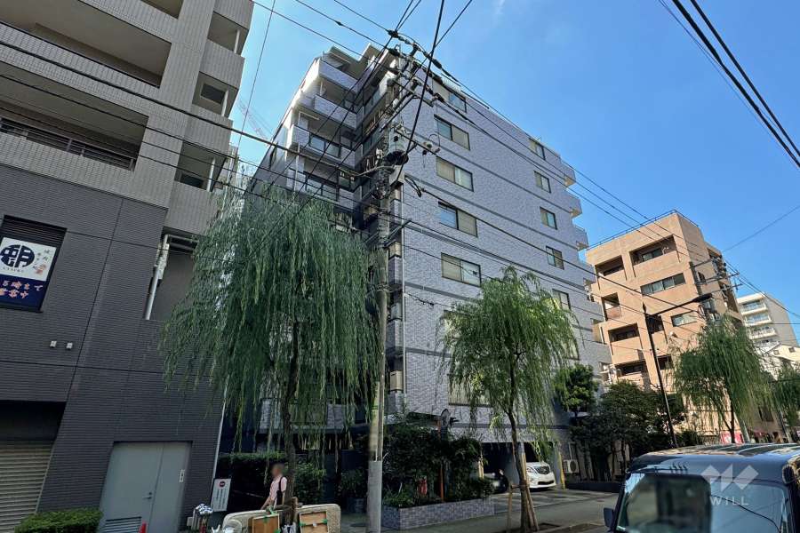 セザール第二月島の外観（東側から）