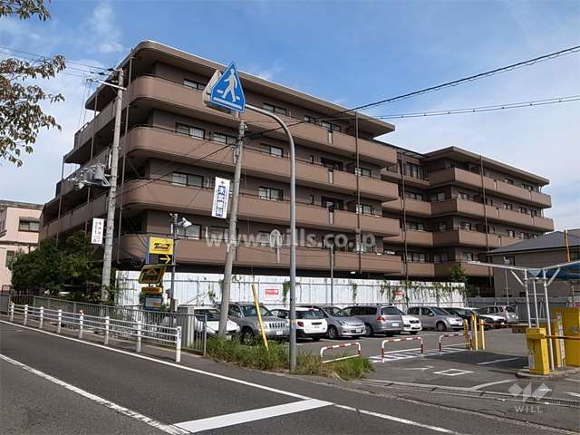 ネオグランデ夙川公園の外観（南西側から）