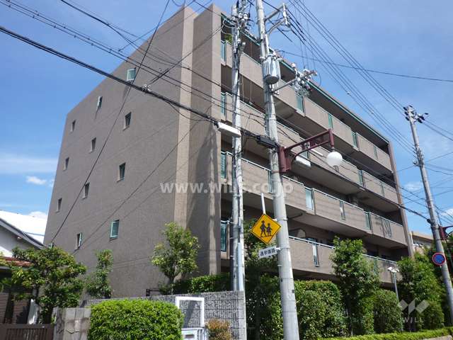 モンセーヌ香櫨園の外観（南西側から）