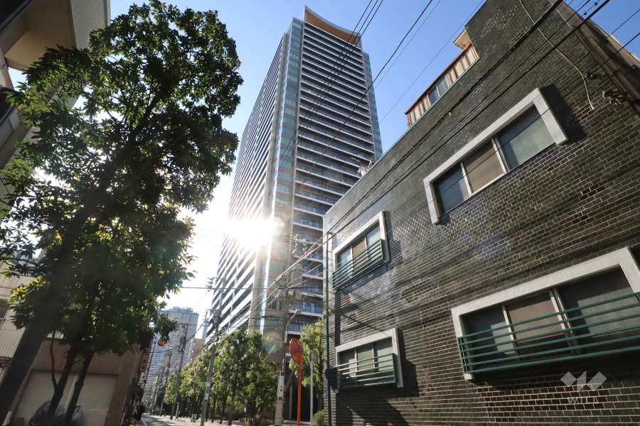 ミッドタワーグランドの外観(東側から)