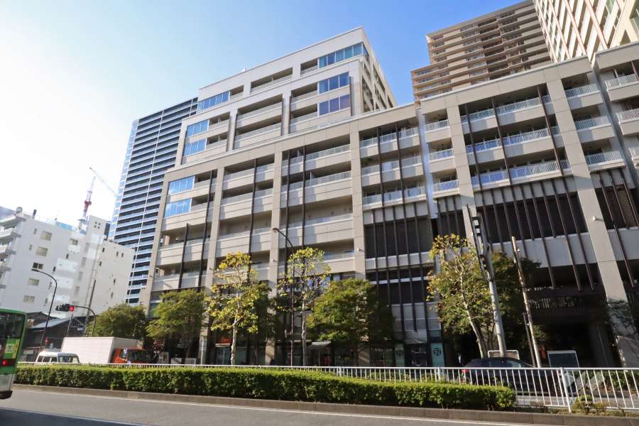 CAPITAL GATE PLACEザ・レジデンスの外観(南東側から)