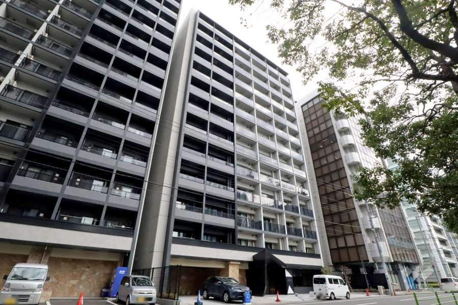 リビオレゾン勝どきnexの外観(西側から)