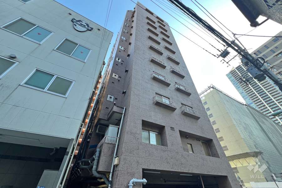 リアマンシオン晴海の外観（北東側から）