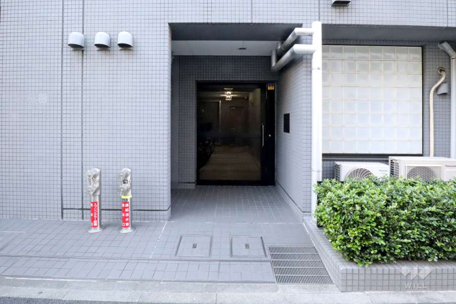 駐輪場の出入り口