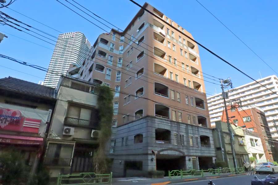 グランシティ勝どきアーバンオアシスの外観(南側から)