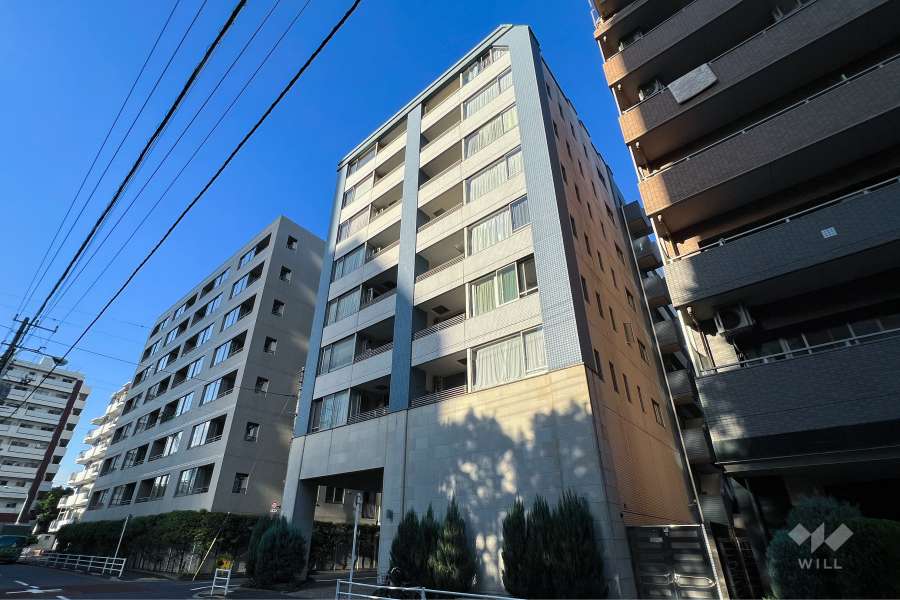 クラリティ・アスールの外観（南側から）