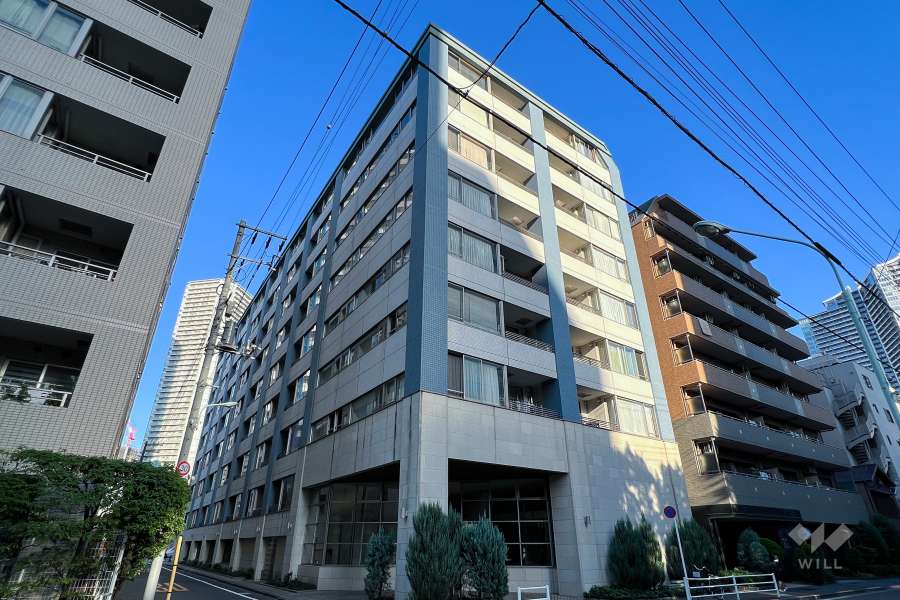 クラリティ・アスールの外観（西側から）