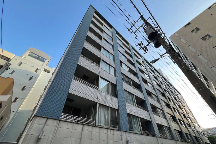 クラリティ・アスールの外観（北側から）