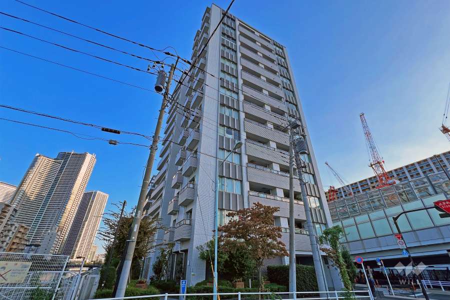 プラネ勝どきの外観（北側から）