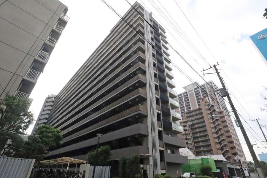 東京ミッドベイ勝どきの外観(北側から)