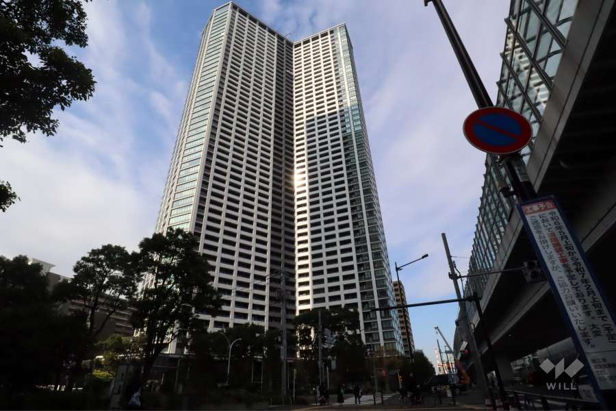 勝どきザタワーの外観(東側から)