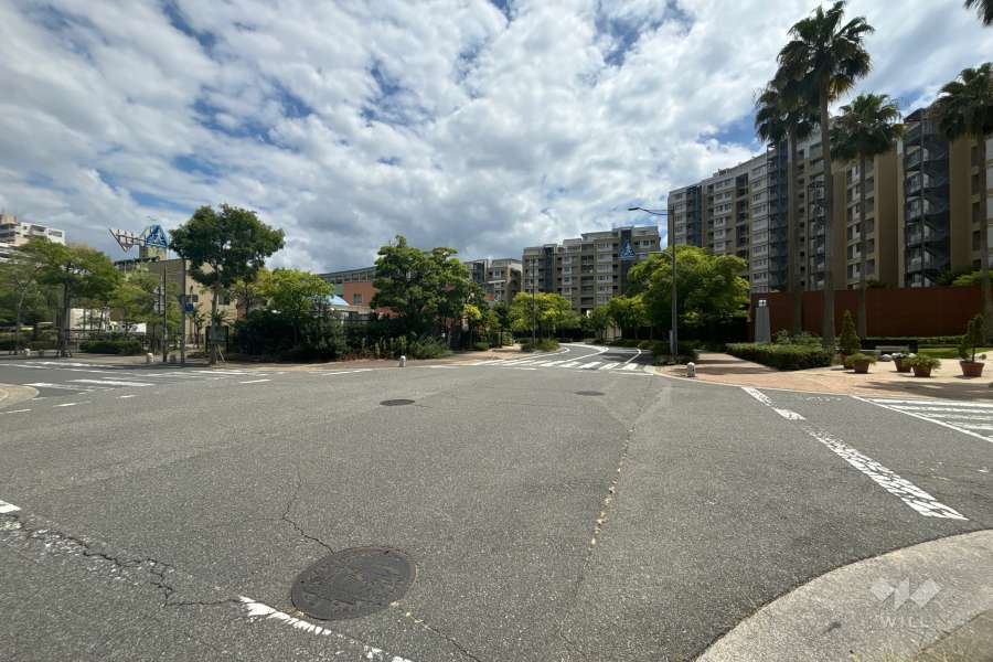 敷地南東側の交差点