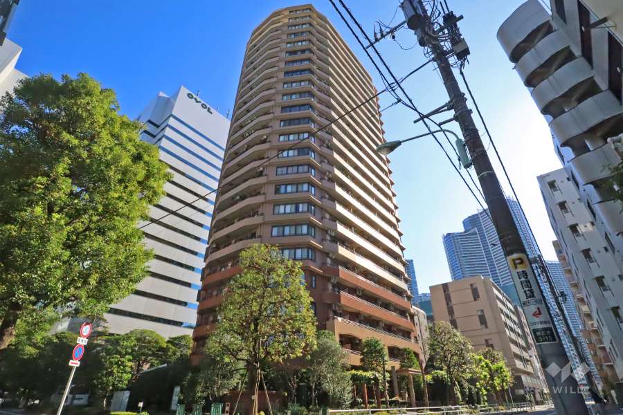 ソフィアタワー勝どきの外観（西側から）