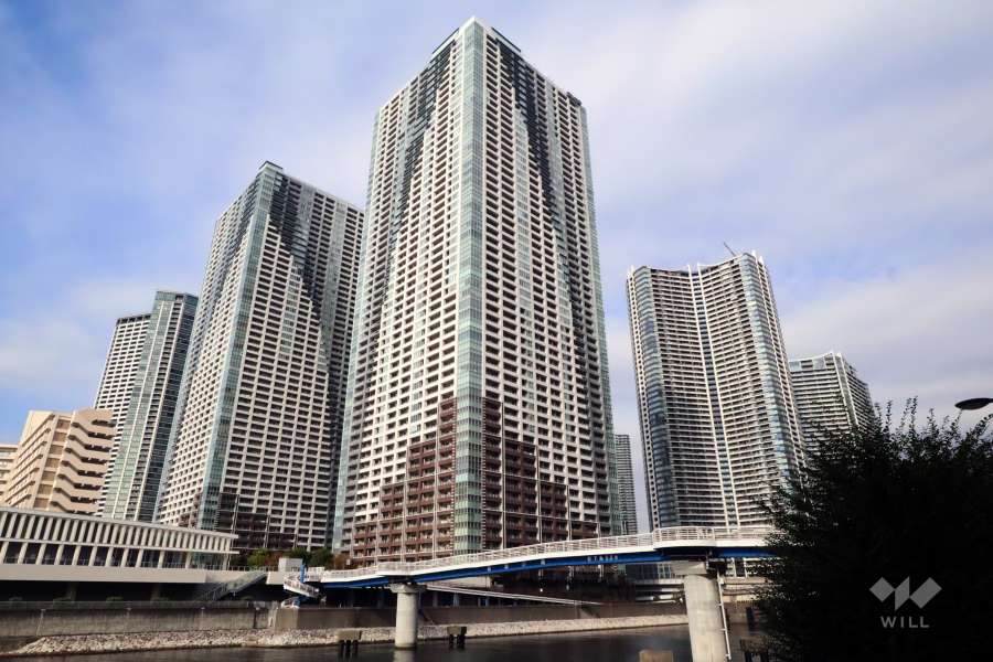 ザ・東京タワーズ　シータワーの外観(南側から)