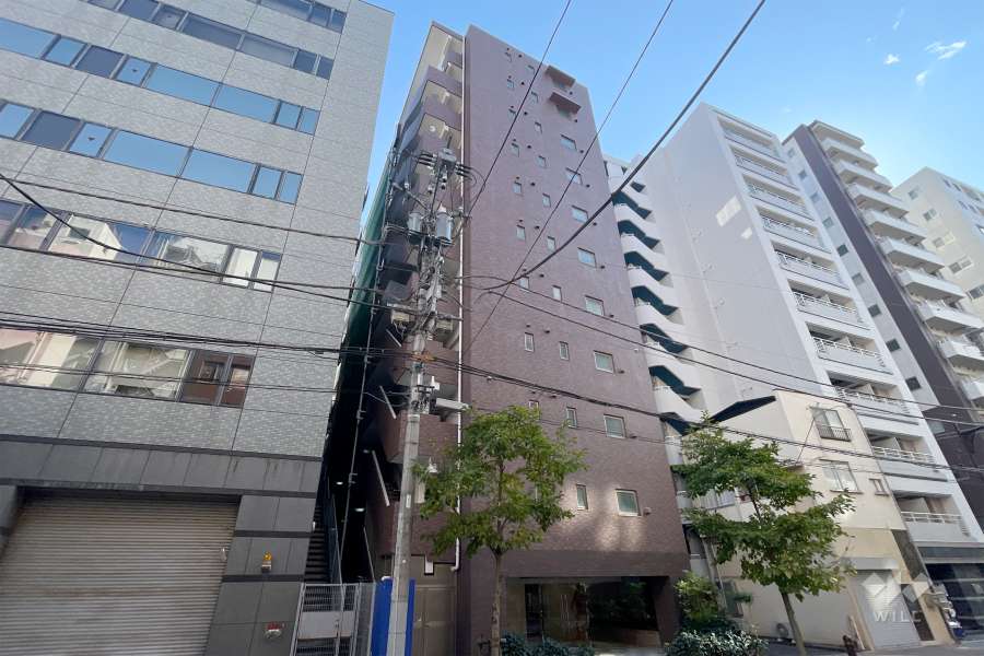 パレソレイユ東京日本橋の外観（北側から）