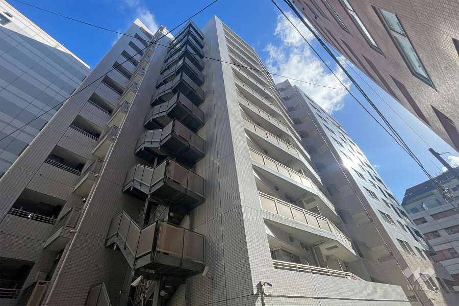 シティハウス日本橋の外観（北側から）