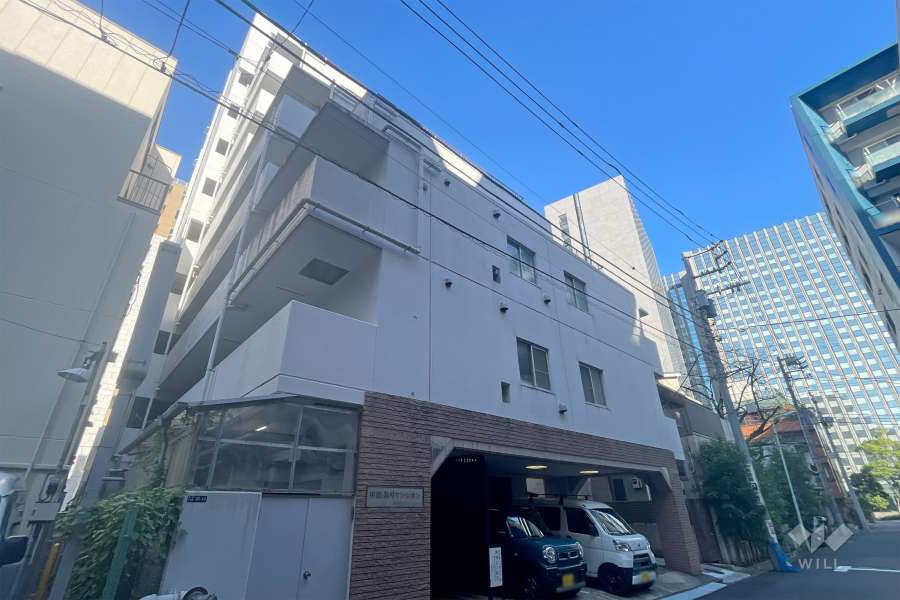 中銀新川マンシオンの外観（北西側から）